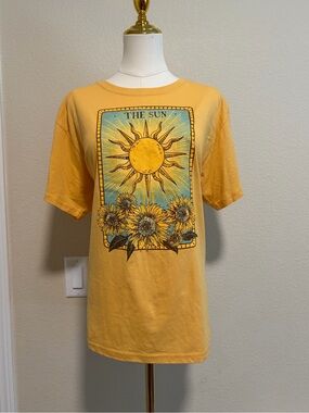 Mighty Fine Yellow Graphic Tee